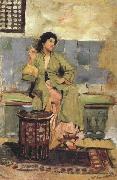 John William Waterhouse An Eastern Reminiscence (mk41) France oil painting artist